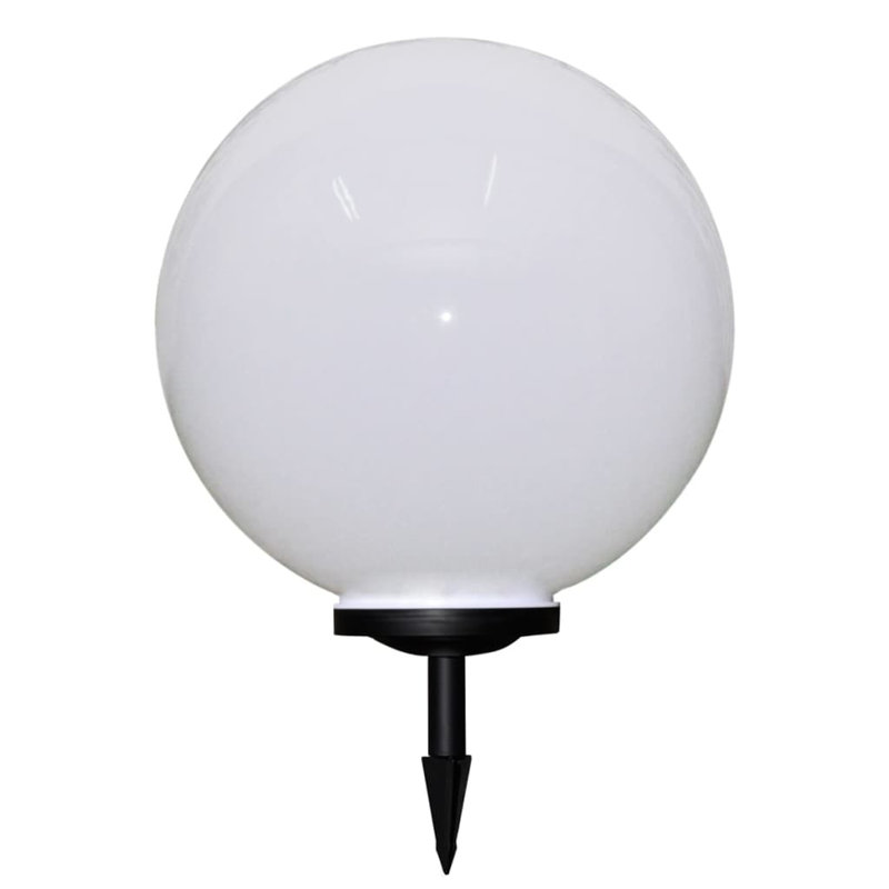 Scrivener Black Low Voltage Solar Powered Integrated LED Pathway Light Pack, 71cm H x 50cm W x 50cm D
