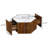 Coffee Table with 2 Hidden Drawers-1338185608