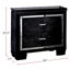 Table de chevet contemporaine 1pc