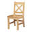 Buckley Kids 5 Piece Solid Wood Play Or Activity Table and Chair Set, Natural-344611576