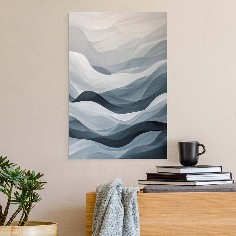 Série ABSTRACT CDLxxix - Impression sur toile seulement - non encadrée, H 27 po x l 18 po