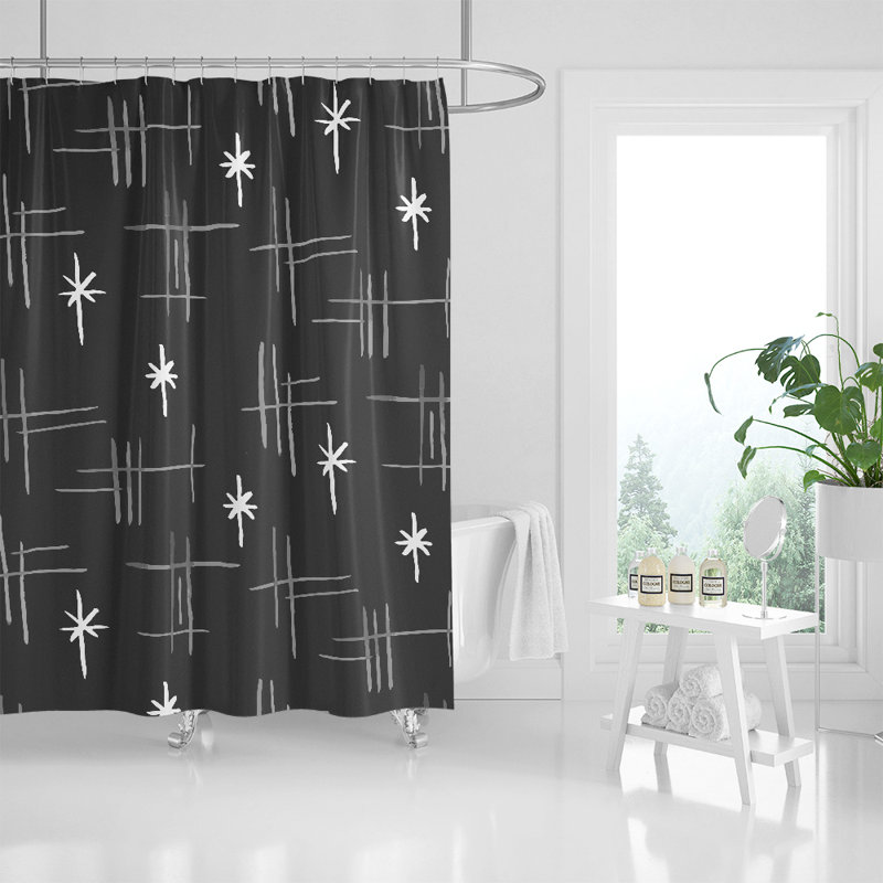 Farias Shower Curtain, 93" H x 70" W