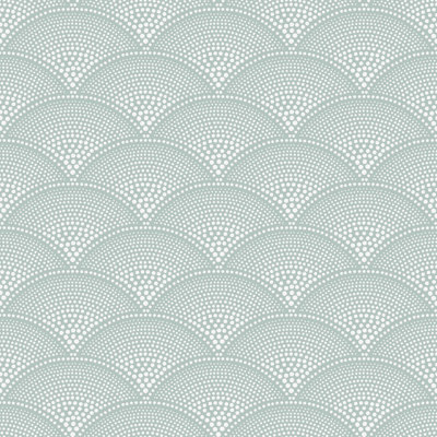 Icons Feather Fan Geometric Wallpaper Roll