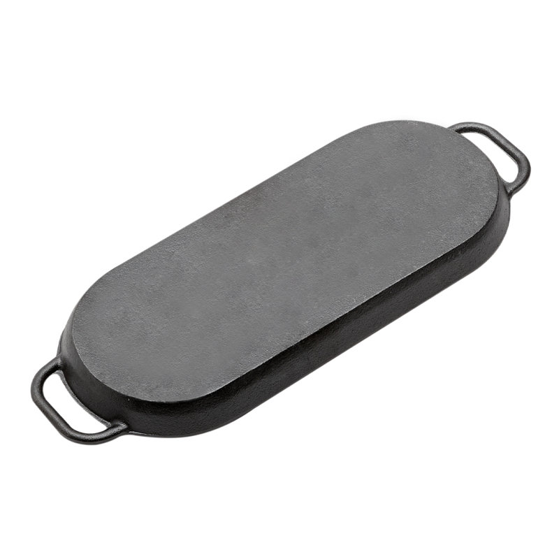16cm Iron Grill & Griddle Pan