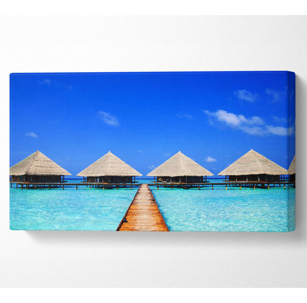 Lovers Retreat Wide Canvas Print