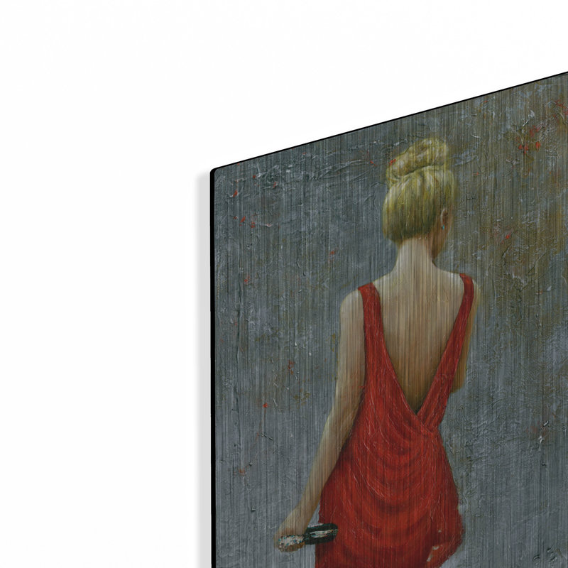 «That Girl» par Michael Fratrich, art mural en métal, 12 po x 24 po, H 24 po x l 12 po