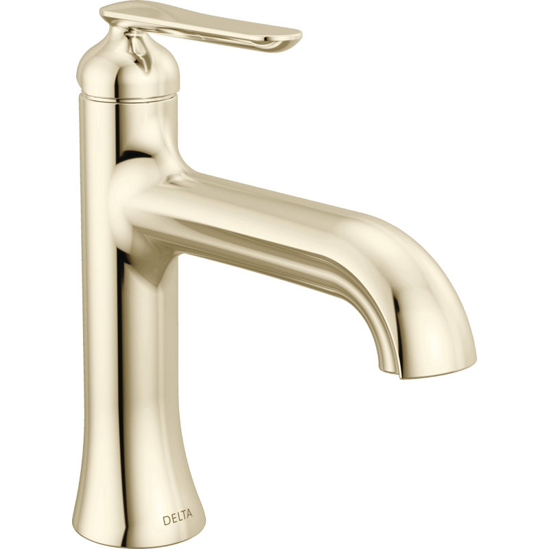 Single Handle Bathroom Faucet, Lumicoat Polished Nickel
