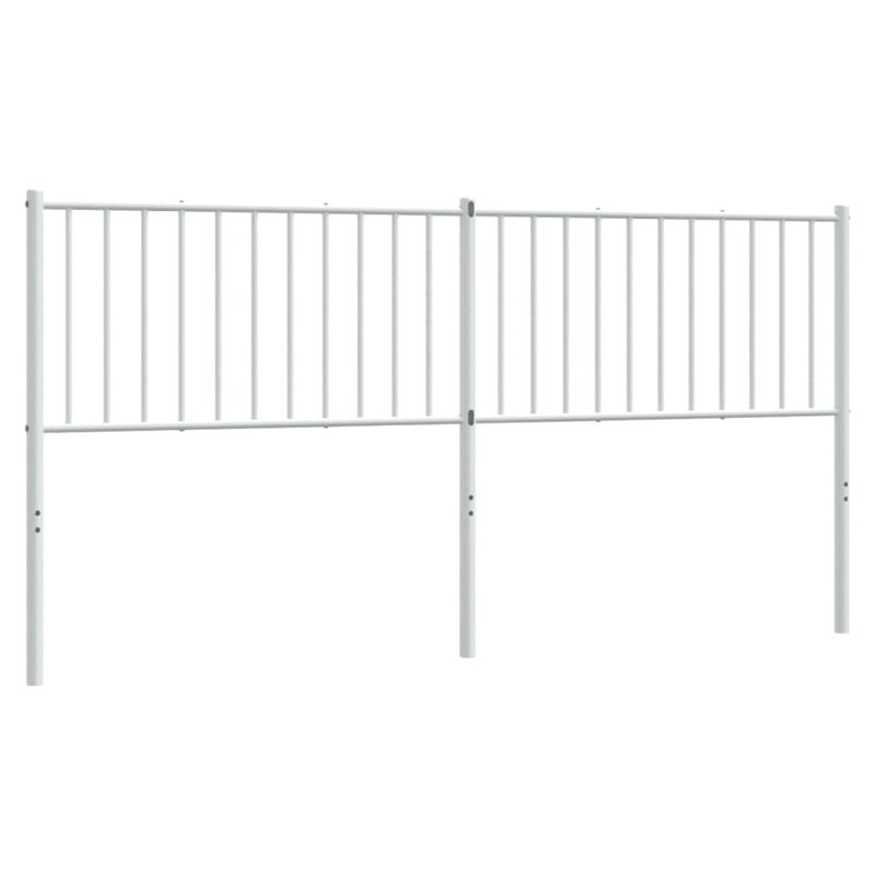 17 Stories Metal Replace Headboard White 100 Cm, 90 x 187cm