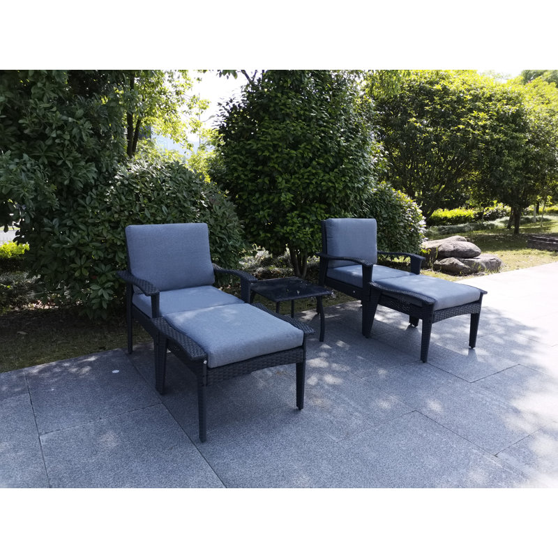 Chaises longues d'extérieur, Gris