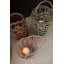  Ensemble de 3 lanternes décoratives en verre Willow