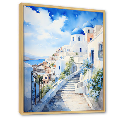 "Village côtier des îles grecques III"