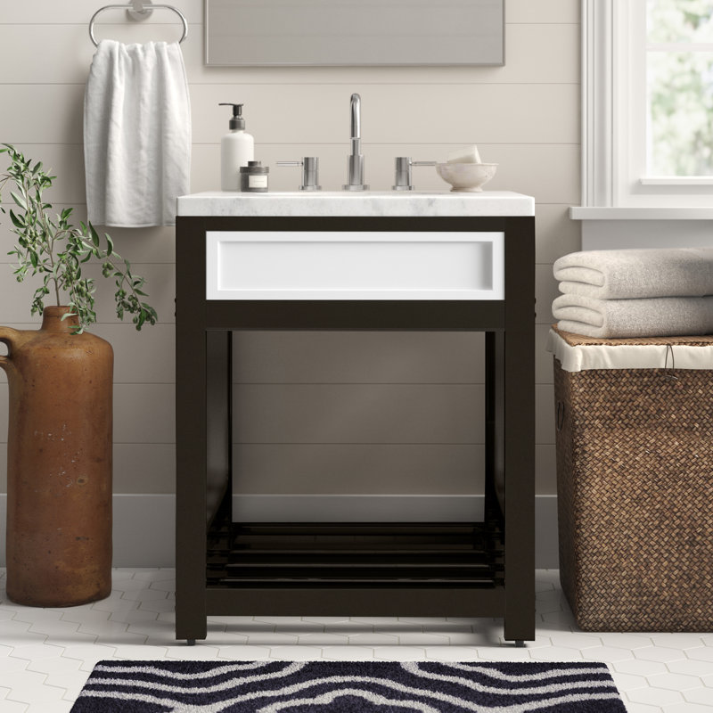 Kingston Brass Kingston Commercial Steel Console Sink Base, Oil Rubbed Bronze
