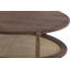 Avalon Walnut And Cane Coffee Table