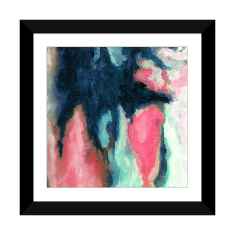 « sun shadow », impression sur toile, H 16 po x l 16 po x P 1 po, Papier avec cadre noir, Blanc