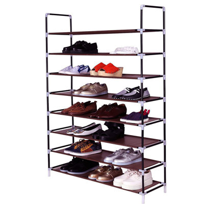 50 Pair Stackable Shoe Rack