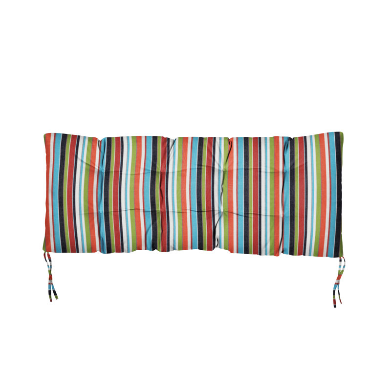 Outdoor Bench Seat Cushion, 19" H x 48" W x 3" D