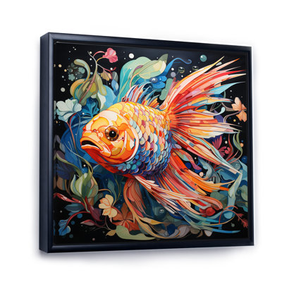 Fishing Pop Art Piscine I - Animals Wall Decor