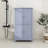 Elegant Freestanding Bathroom Storage Cabinet Organizer With Four Doors & Adjustable Shelves-1381339853
