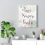 Love Never Fails - Wrapped Canvas Print-1026976070