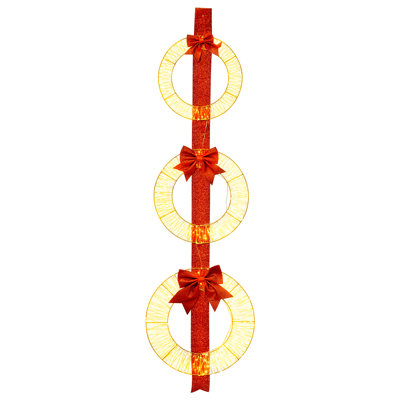 Weather Resistant Hanging Christmas Outdoor Decoration