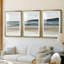 Saltwater Bay I - Impression personnalisée de qualité supérieure avec passe-partout - 3 pièces-488410551-488410547