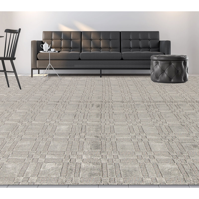 Wool Geometric Area Rug