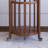 Imported Ash Wood Coat Rack with Wheels