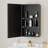 Elise 14 In.w X 24 In. H Rectangular Aluminum Medicine Cabinet With Mirror,wall/recessed,adj. Glass Shelves-492105622-492105619