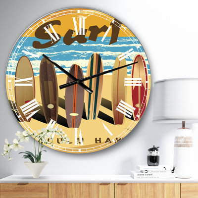 Metal Wall Clock