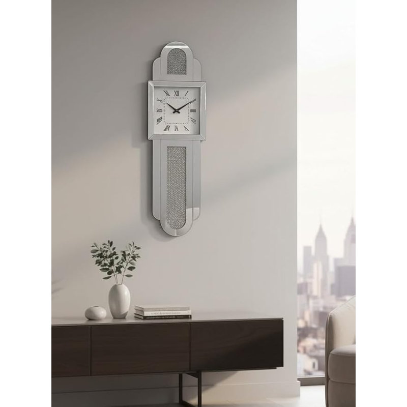 Glass Wall Clock