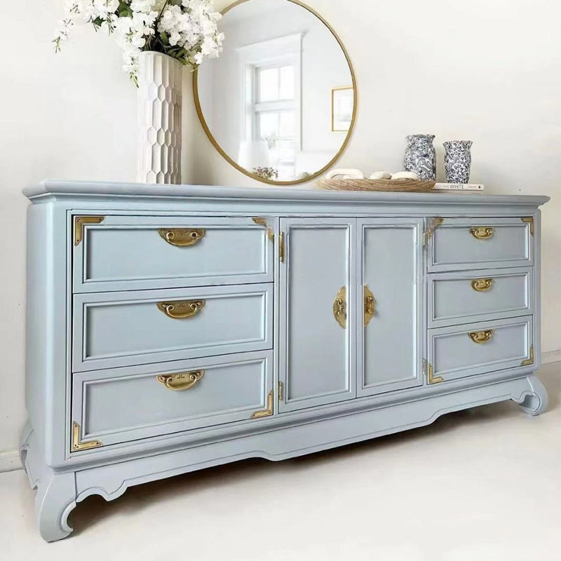 Armoire d'entrée rétro de style français