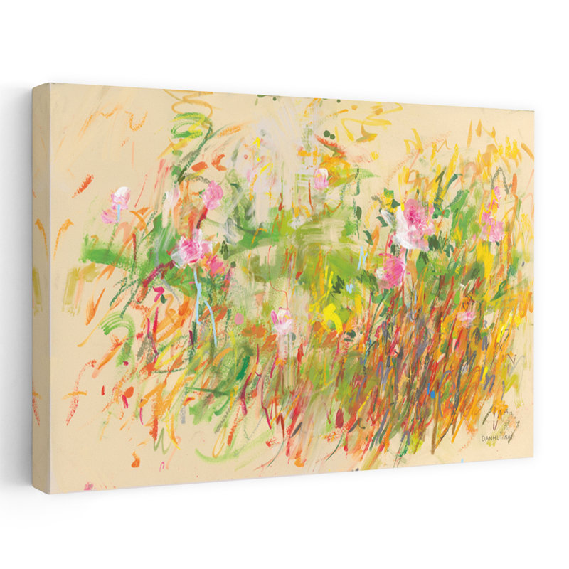 Vibrant Garden Garden Floral Garden - vert, H 48 po x l 32 po