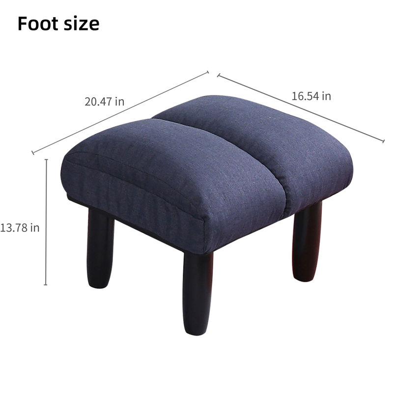 Japanese-Style Floor Chair, Single Sofa Recliner, Leisure Sofa, Adjustable Chair
