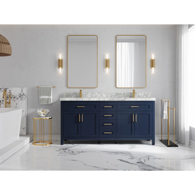 Ensemble de meuble-lavabo double 72 po Genesis