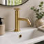Robin Basin Mixer Tap - Brushed Nickel-1641190854