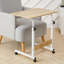 Height Adjustable Computer Table Standing Desk with Wheels-1423859661-1423859660