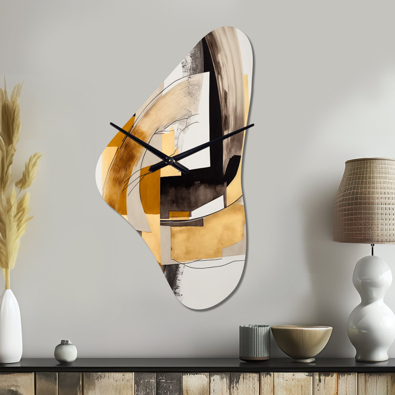 Horloge murale Flaton - Boomerang, Moyenne