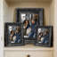 Cadre photo 11 pi x 14 po noir classique 11 po pour décor de manteau de cheminée