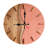10" Round Wooden Wall Clock, Silent Quartz Movement, UV-Printed Design, Battery Operated-1976259576