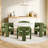 19'' H Upholstered Barrel Armchair With 3 Legs-18806029