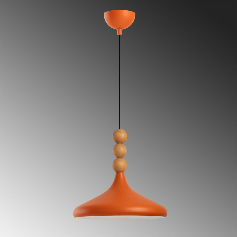 Lustre, Orange/chêne