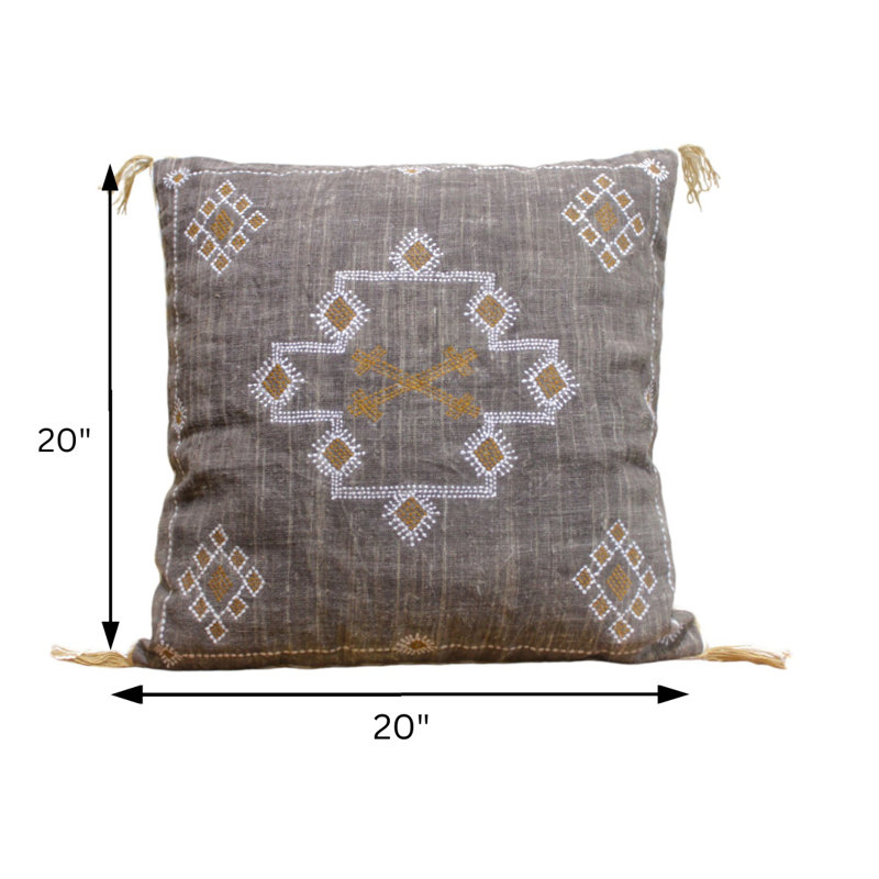 Anikin Geometric Linen Pillow Cover