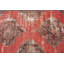 Tapis turc rouge de luxe: Accent en laine rétro pour la chambre à coucher - Esthétique antique exclusive
