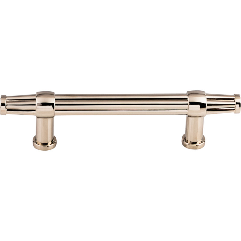 Luxor Appliance Pull, Polished Nickel, 3 3/4" Center to Center