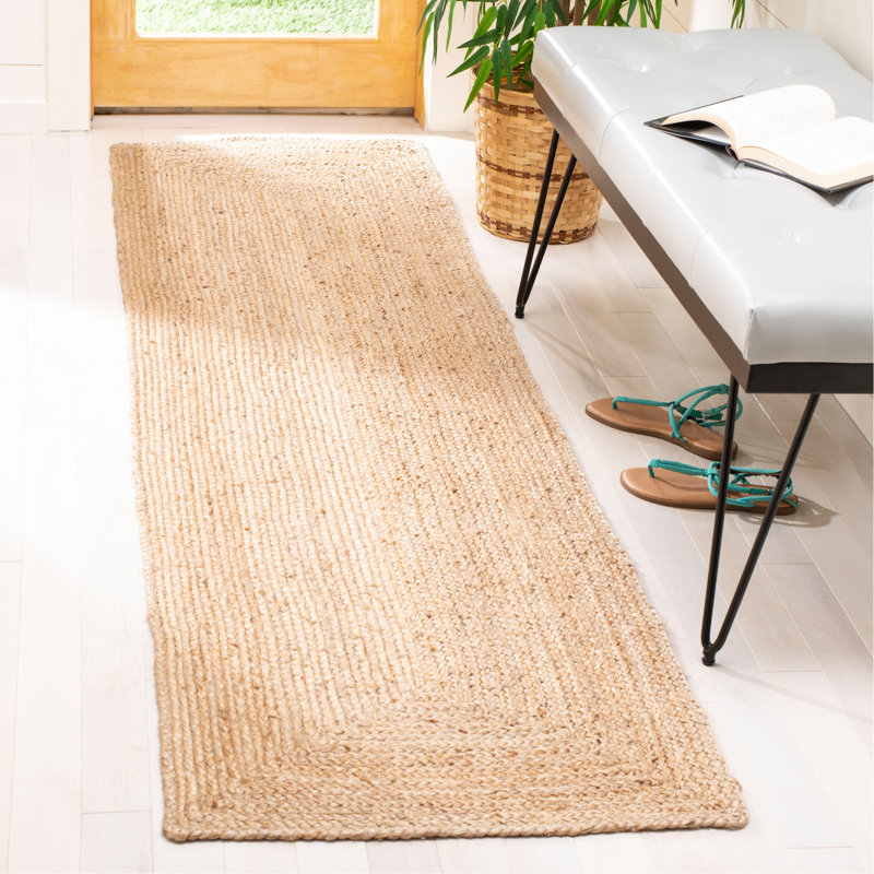 Arria Hand Woven Jute Rug, Runner 2'3" x 8'