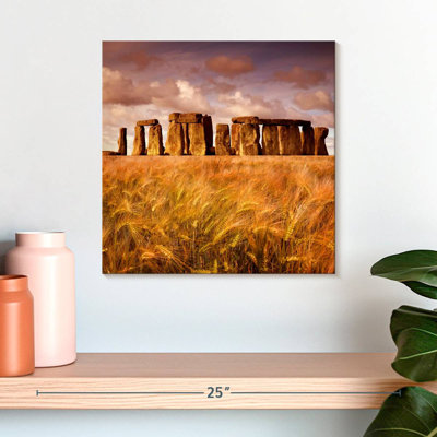 Aaric Wheat Field By The Stonehenge