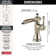Cassidy™ Single Hole Bathroom Faucet with Drain Assembly