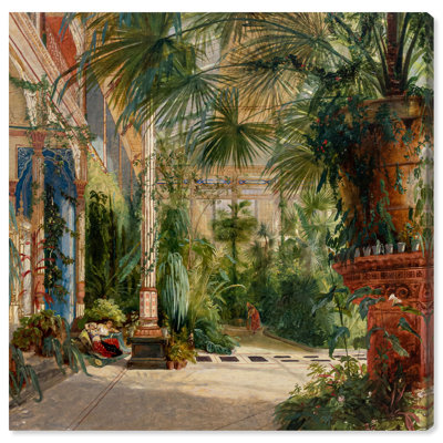 Intérieur de Palm House - Peinture