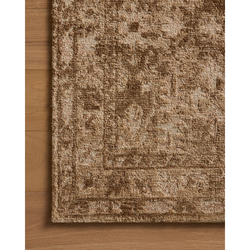 Tapis moka / sable Loloi Percival, Rectangle 8 pi 6 po x 12 pi