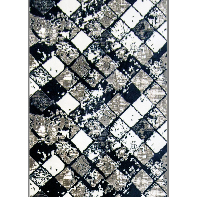 Tibbetts Water Resistant Non-Skid Kitchen Mat, Rectangle 1'4" x 2'